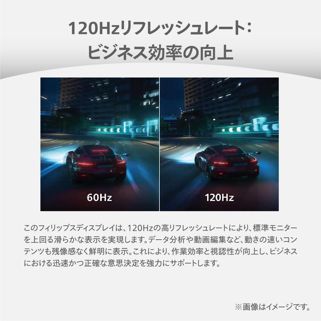 Philips LCD PC Monitor USB Height Blue Light Cable Power (23.8-inch, IPS, FHD, 120Hz, 1ms, 5-year Warranty, HDMI, Type-C (65W), Tilt, Adjustment,