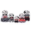 Sylvanian Families Dolls ST Mark Ages 3 and Toy Sylvanian Epoch [Dalmatian Family] C-79 Certified, Up, Dollhouse, Families,