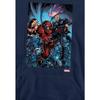 Marvel Мужская толстовка с капюшоном X-Men Destroy Juggernaut