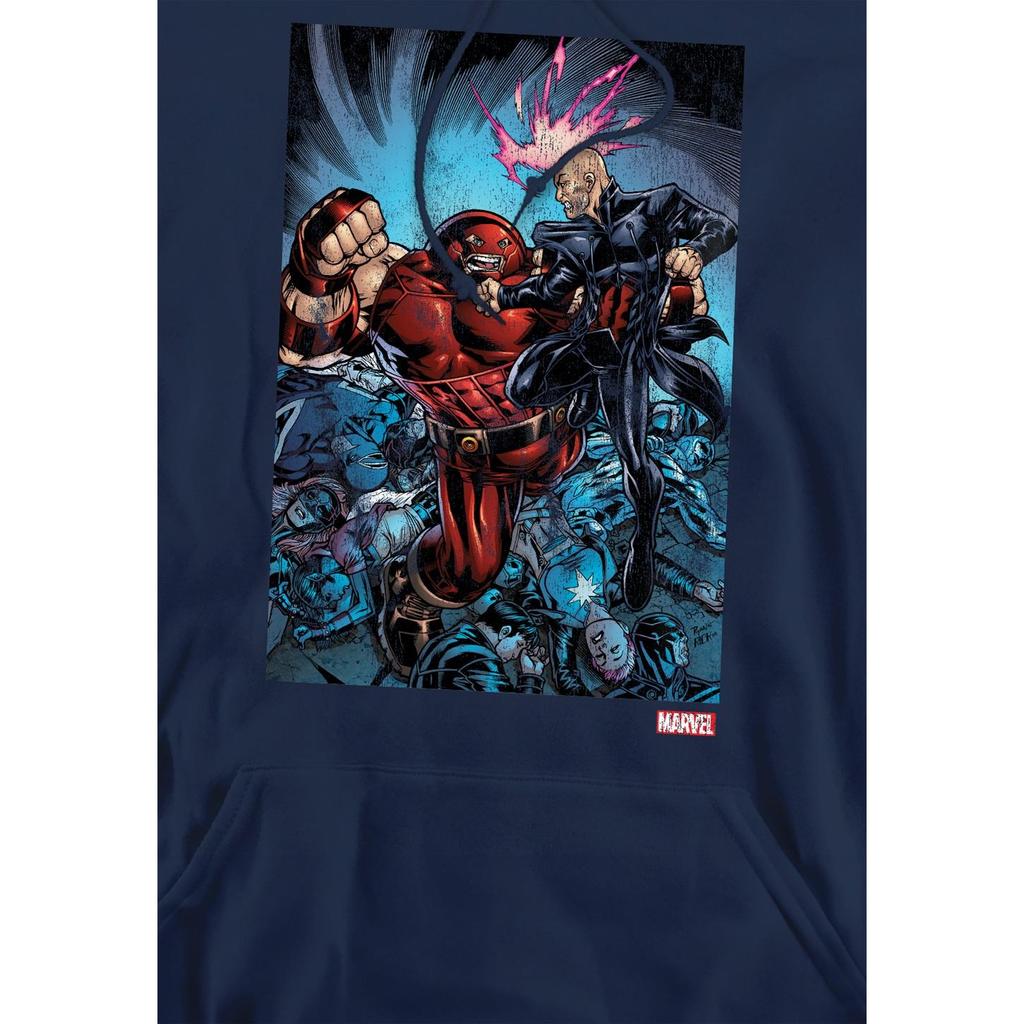 Marvel Мужская толстовка с капюшоном X-Men Destroy Juggernaut