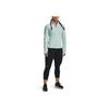 Under Armour Однотонная спортивная тренировочная куртка на молнии с воротником-стойкой, женская куртка, зеленая 1359081-936