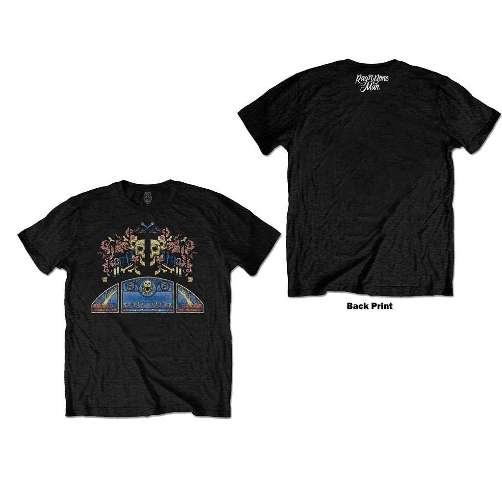 Ragnbone Unisex Unisex Tshirt Coloured Graveyard (Back Print)