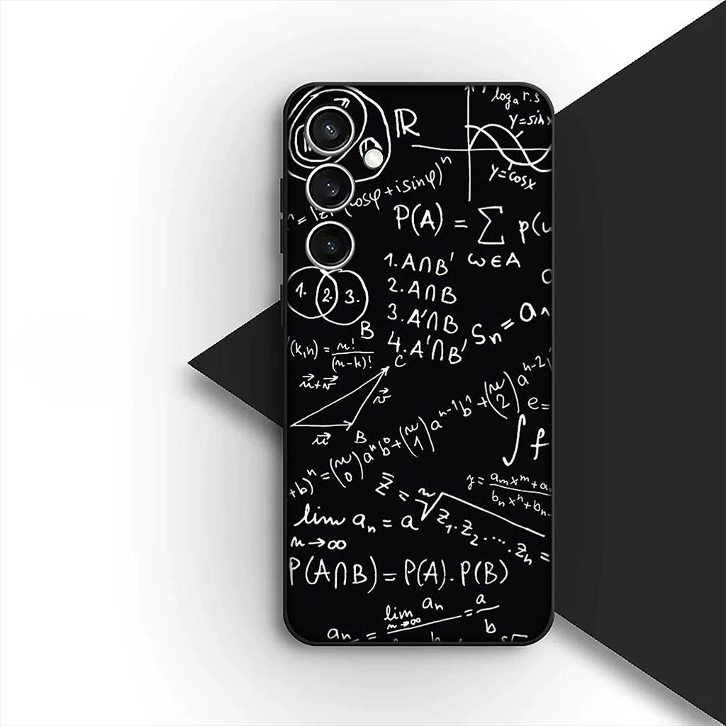 Химико-математическое уравнение Формула Чехол для телефона для Samsung Galaxy S20 S22 S21 FE Ultra Plus A07 A17 A15 A16 A25 A57 A37