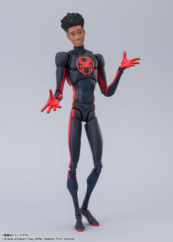 TAMASHII NATIONS Across the 155mm Painted Movable Figure BAS63989 S.H.Figuarts Spider-Man Spider-Verse Spider-Man (Miles Morales) Approx. ABS&PVC