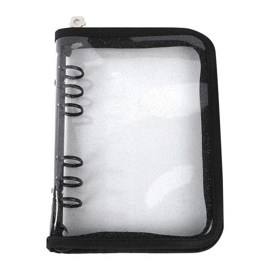 Органайзер для наклеек, прозрачный держатель для хранения наклеек формата А5/А6 на молнии, многоразовый альбом, коллекция наклеек, книга для взрослых