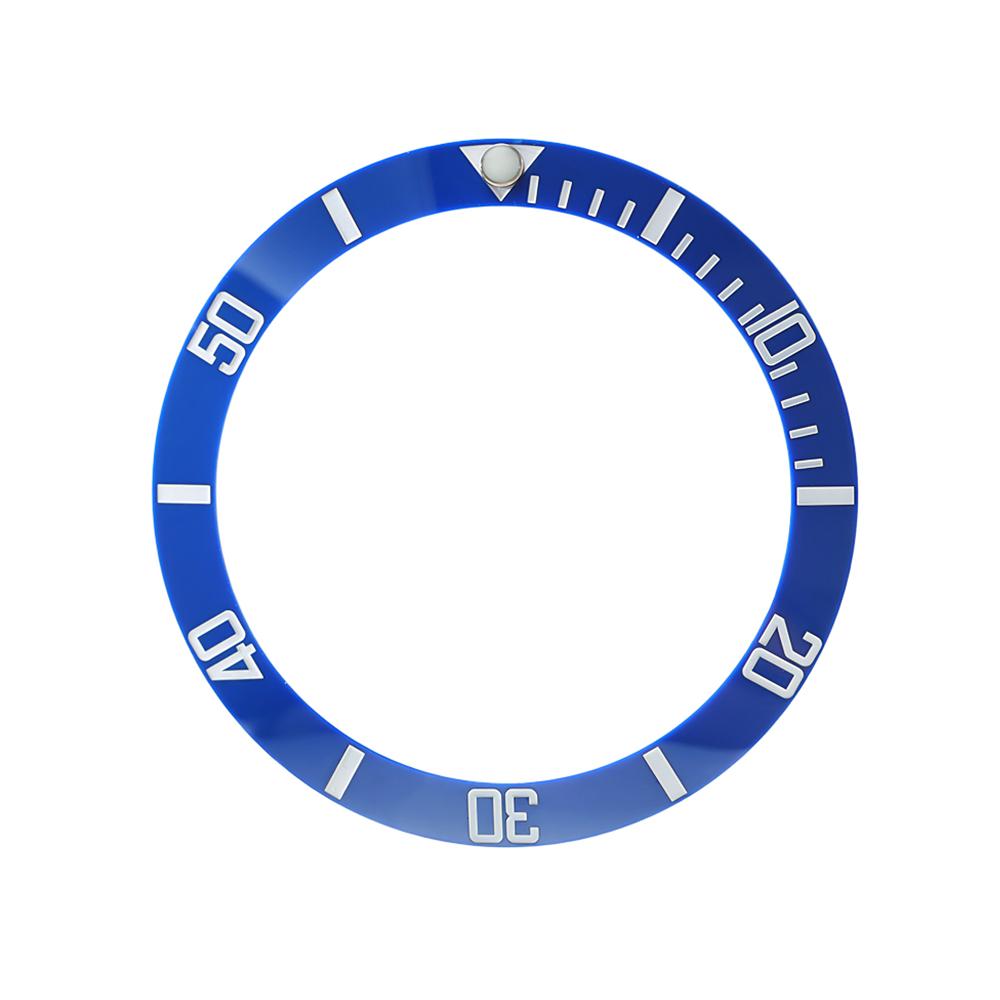 38 мм Керамический Сплав Вставка Безеля Кольцо Наклон для Корпуса Часов Water Ghost NH35 NH36 для GMT Дайвинг Мужские Часы Деталь Аксессуары