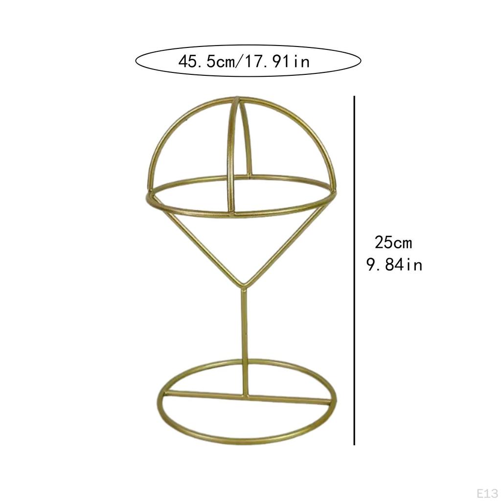 Cap Display Stand Hat Displaying Rack Simple Dome Design Multipurpose Decoration Holder Storage