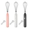 3 Speed Adjustable Eggs Beater Rechargeable Milk Frothers Handheld Electric Whisk Beater Foam Maker Hand Mixers Easy To Use