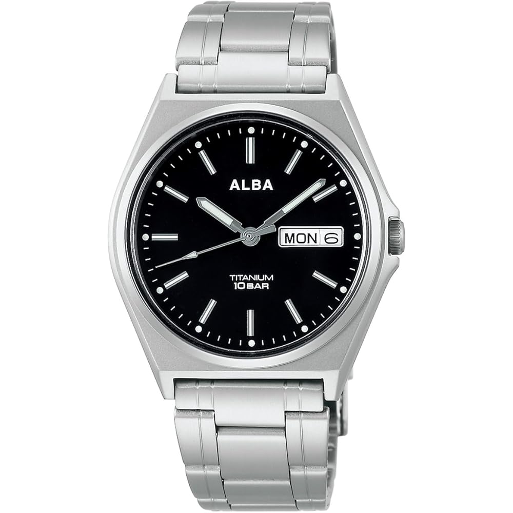 Мужские часы Seiko Alba Standard Титановые AEFJ411