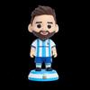 Messi Argentina National Team Mini Player Figurine