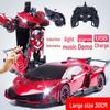 Children's Remote-Control Transforming Robot Car Toy