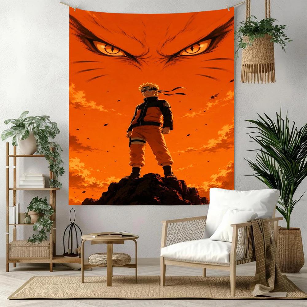 Naruto Wall Tapestry Cozy Warm Ideal for Living Room Bedroom Balcony Multipurpose Gallery Wall Gift for Birthday