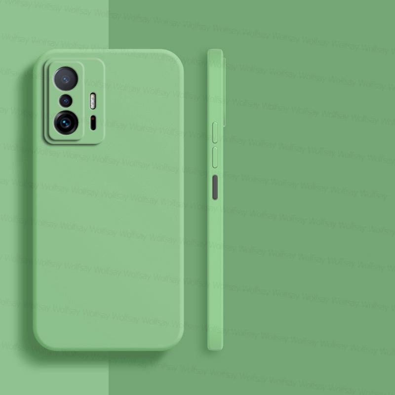 Для Xiaomi 11T Pro Чехол Xiaomi 11T Pro Чехол Ударопрочный Жидкий Силиконовый Роскошный ТПУ Защитный Чехол для Телефона Xiaomi 11T Pro