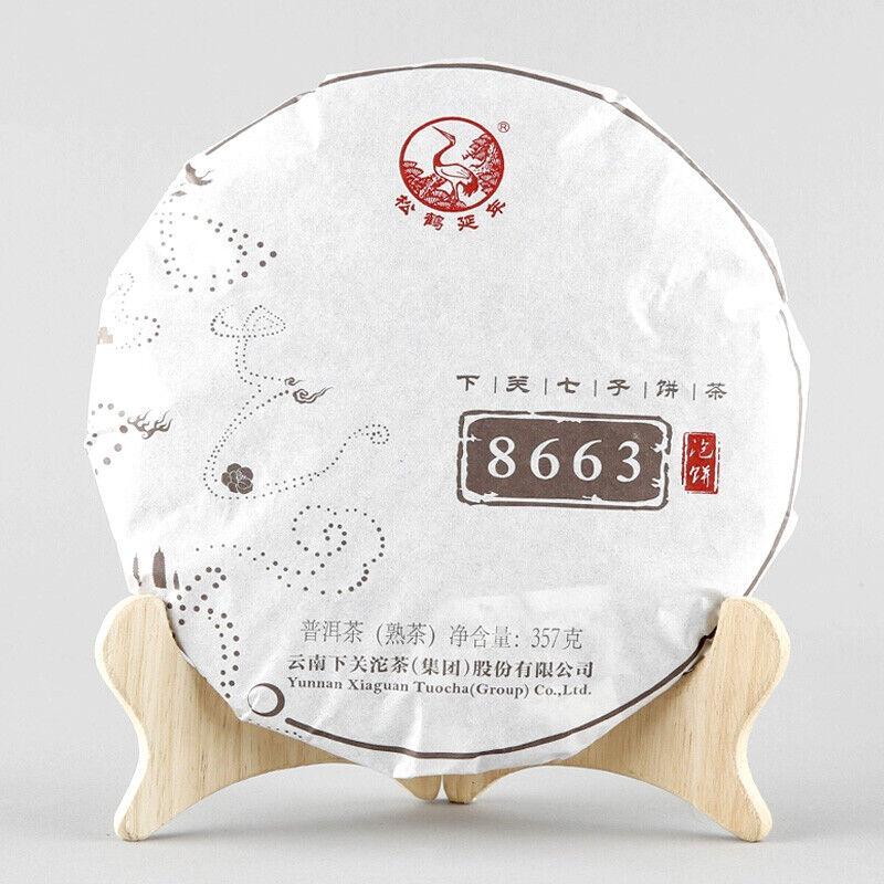8663 * 2018 Jinbang Series XiaGuan Tuocha Пуэр Чай Пуэр Спелый Шу 357г