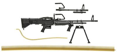 TOMYTEC Little Armory LA108 M60E3 Тип Неокрашенный Сборный Литьевой Набор 334224 1/12