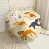 1PC dog pattern Umbrella-8-Rib Reinforced, Automatic Open, Lightweight & Durable, Cute Fashion Accessory for Outdoor-A1298
