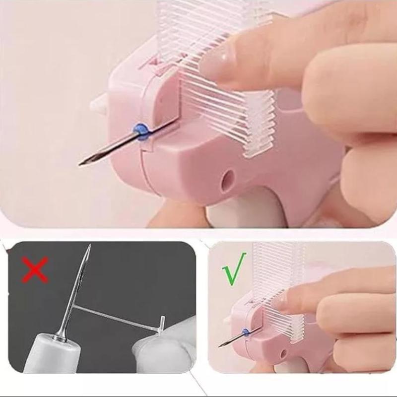 Пистолет для этикеток Держатель для квилтов Пистолет для бирок Мягкий силиконовый Безигольный защелкивающийся Одноигольный швейный пистолет Не оставляющий следов лист Противоскользящий инструмент