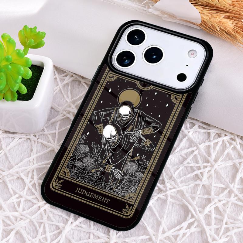 Таро Карта Отшельник Ударопрочный Чехол для Телефона для iPhone 17 Air 16e 15 11 12 14 13 Pro Max Чехол Coque
