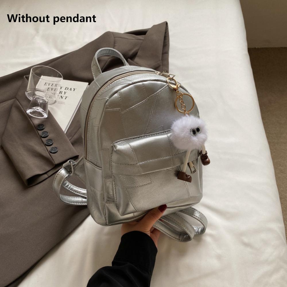 Модные мини-рюкзаки большой вместимости из ПУ кожи, водонепроницаемая дорожная сумка, однотонный студенческий рюкзак для женщин