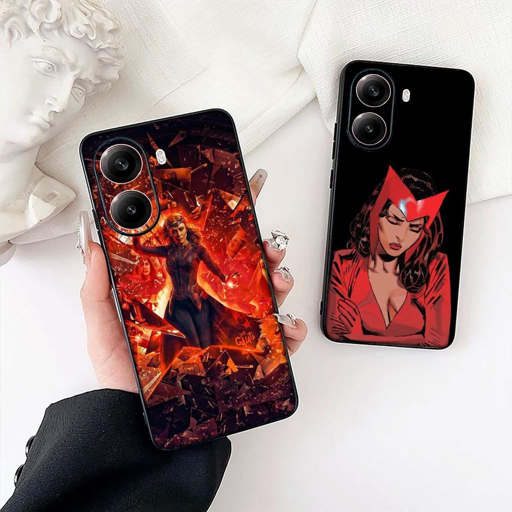 Scarlet Witch Marvel Wallpaper Phone Case for Xiaomi Redmi 15C 15 A5 4G 5G 9A 9C NFC 9T Note 9 8 8T Cover Casing