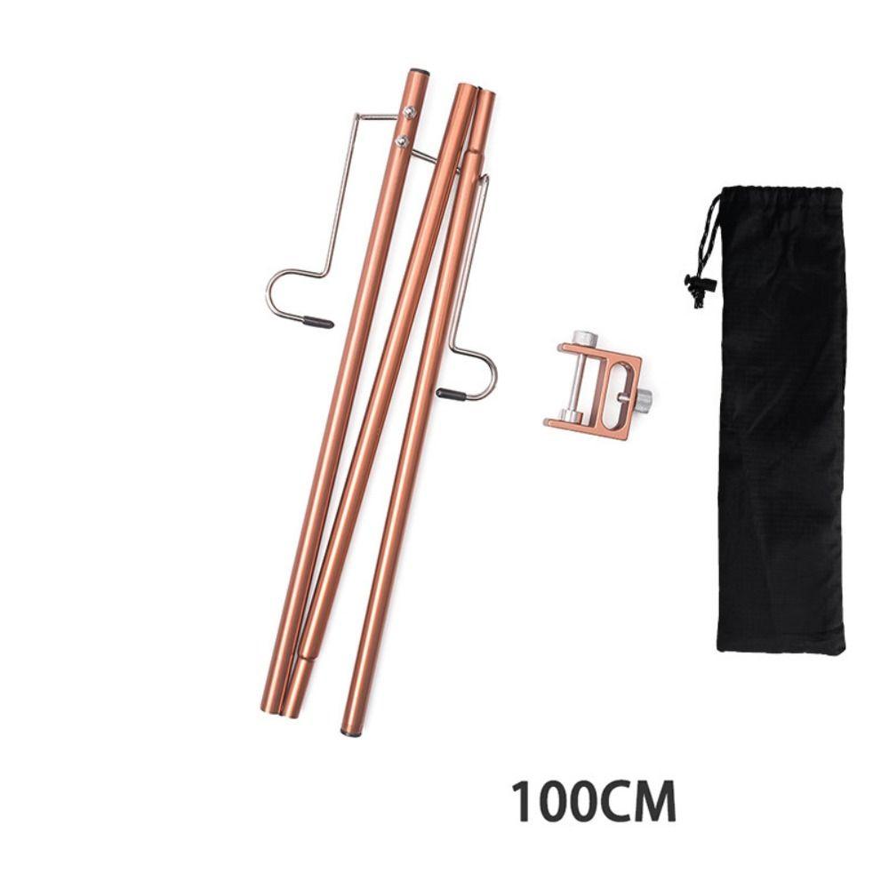 Lamp Post Pole Light Holder Foldable Lantern Stand Fishing Light Pole Camping Post Pole Lamp Pole