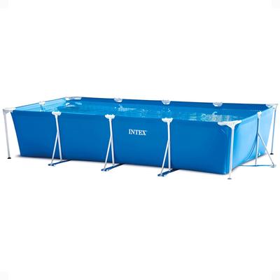 Бассейн INTEX Rectangular Blue Rectangular Frame Pool 450 x 220 x 84 см 28273