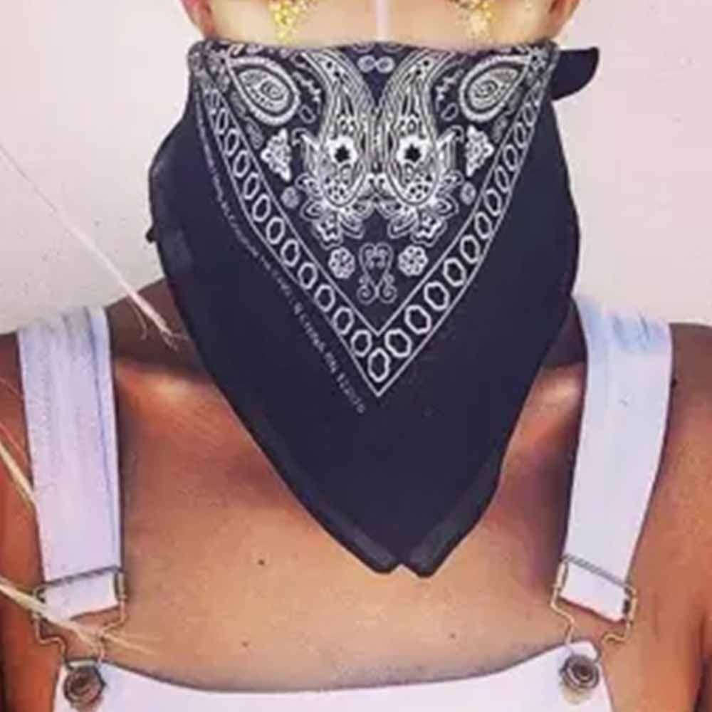 Head Wrap Paisley For Graffitin B-Boyin Sports Hip Hop Handkerchief Bandana Scarves Square Scarf