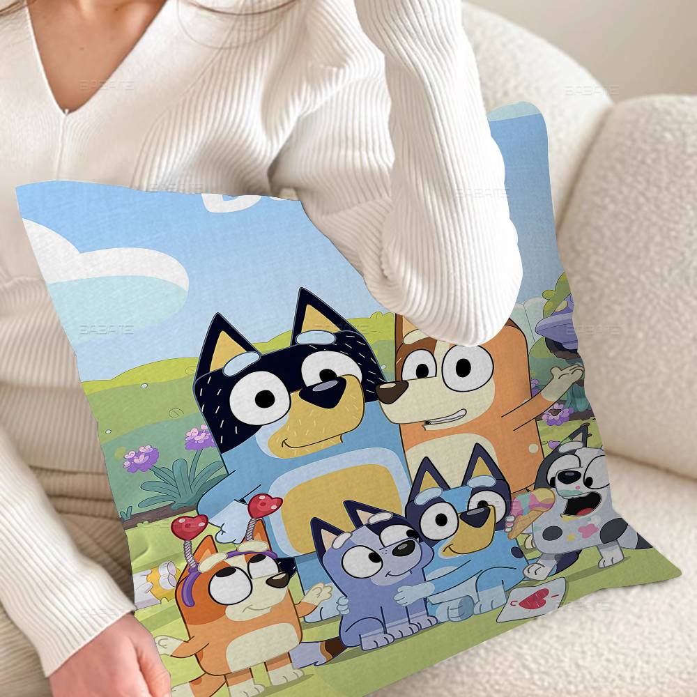 Мультяшная B-Блуи Стич Счастливый Дракон Наволочка Чехол на Подушку для Дивана Декор Комнаты Подарок для Детей