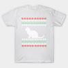 T Shirt Women Cat Lover Ugly Christmas Sweater Gift Cute Harajuku Print Kawaii Tshirt Summer Short Sleeve Female T-Shirt Top Tee
