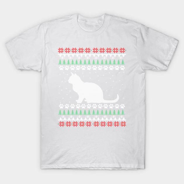 T Shirt Women Cat Lover Ugly Christmas Sweater Gift Cute Harajuku Print Kawaii Tshirt Summer Short Sleeve Female T-Shirt Top Tee