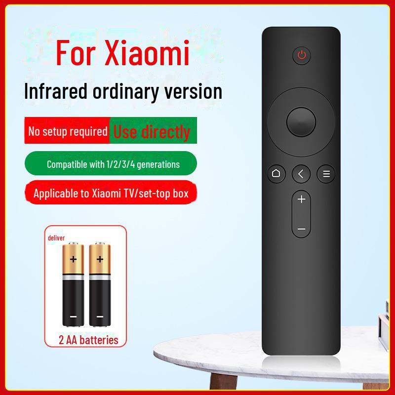 Compatible with Xiaomi TV Remote: Universal 2/3/4 Infrared, Bluetooth Voice 4S, Dedicated 4A, 4C/4S Box.