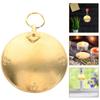 Dual-use Mirror Brass Bagua Hanging Mirror Bumpy Surface Gossip Mirror Ornament  Household