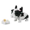 Nanoblock French Bulldog Pied