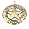 3D Металлическая наклейка на автомобиль TEXAS EDITION Логотип Звезда Эмблема Значок Автостайлинг Боковая наклейка на заднюю часть для Wr/angler Libe/rty Gra/nd C/herokee