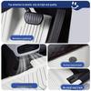 Waterproof TPE Car Floor Mats for Modern Verna 16-20 & Verna RV 17-18 Models