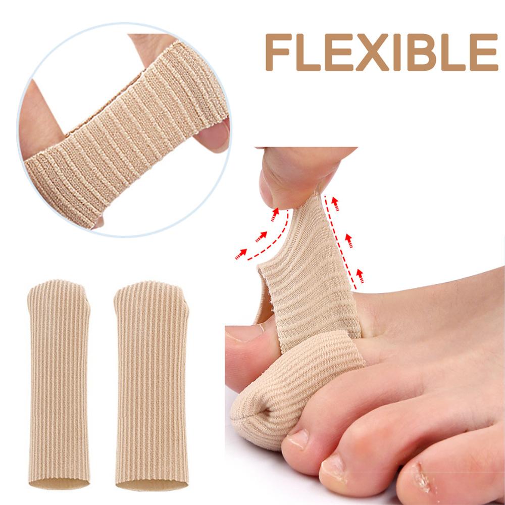 6 шт. Напальчники и накладки на пальцы ног с гелевой подкладкой – Защитные подушечки для мозолей, натоптышей, волдырей, бурсита, вросших ногтей и облегчения молоткообразных пальцев