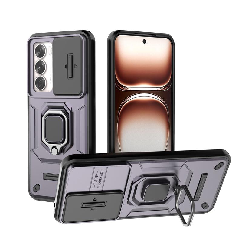 Для Reno 12 Чехол-накладка OPPO Reno 12 Reno12 Capas Бампер для телефона Броня Ударопрочный Защитное кольцо для объектива камеры Держатель Fundas Reno 12