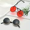 Steampunk Flip Up Men Sunglasses Vintage Men Round Metal Flip Double Lens Sun Glasses Non Polarized Glasses