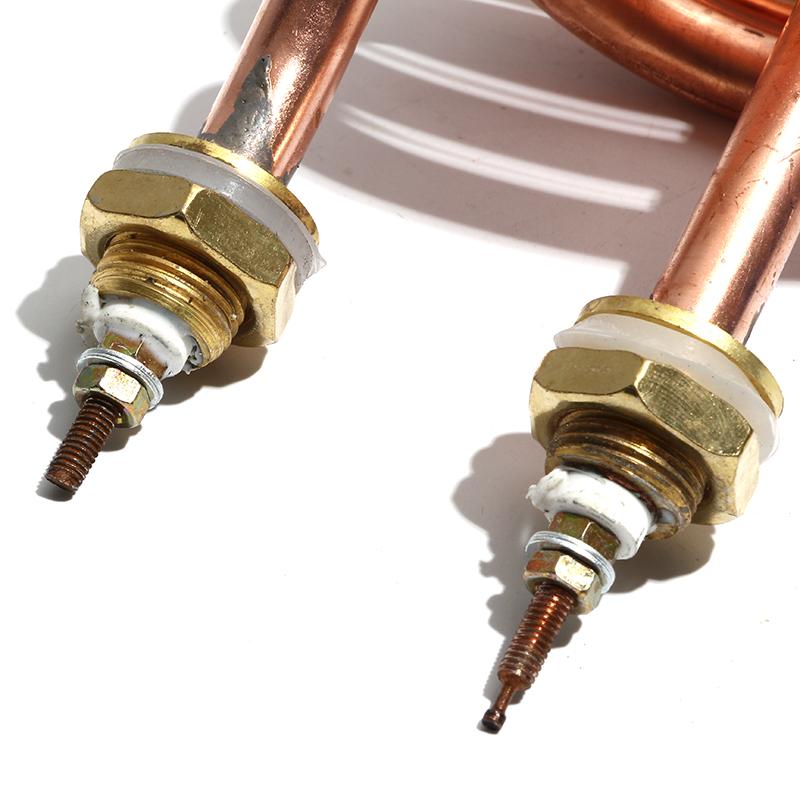 LJXH AC220V/380V Медный трубчатый нагревательный элемент для электрического дистиллятора воды, 2500 Вт/3000 Вт/4500 Вт Спиральные детали для нагрева воды