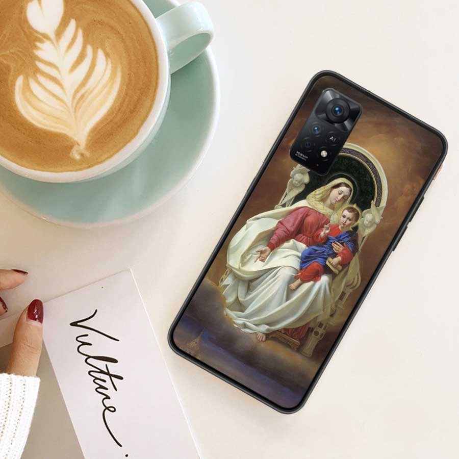 Чехол для телефона Дева Гваделупская Дева Мария Для Redmi Note 14 13 Pro 5G Plus 12 12C 10 10A 10C 9 9A 9C 9T 8 8A K60 K70 Pro Xiaomi