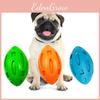 Dog Ball Rugby Squeaky Toy Pet Chew Balls For Medium Large Dogs Durable Gift