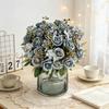 Artificial Flowers Silk Rose Wedding Wreath Home Room Dining Table Festival Decora Outdoor Yard Garden Bridal Bouquets DIY Gifts