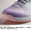 [Prince] Tennis Shoes Venus Smash AC Women's Pure White X Creola (589) 25.0 Cm