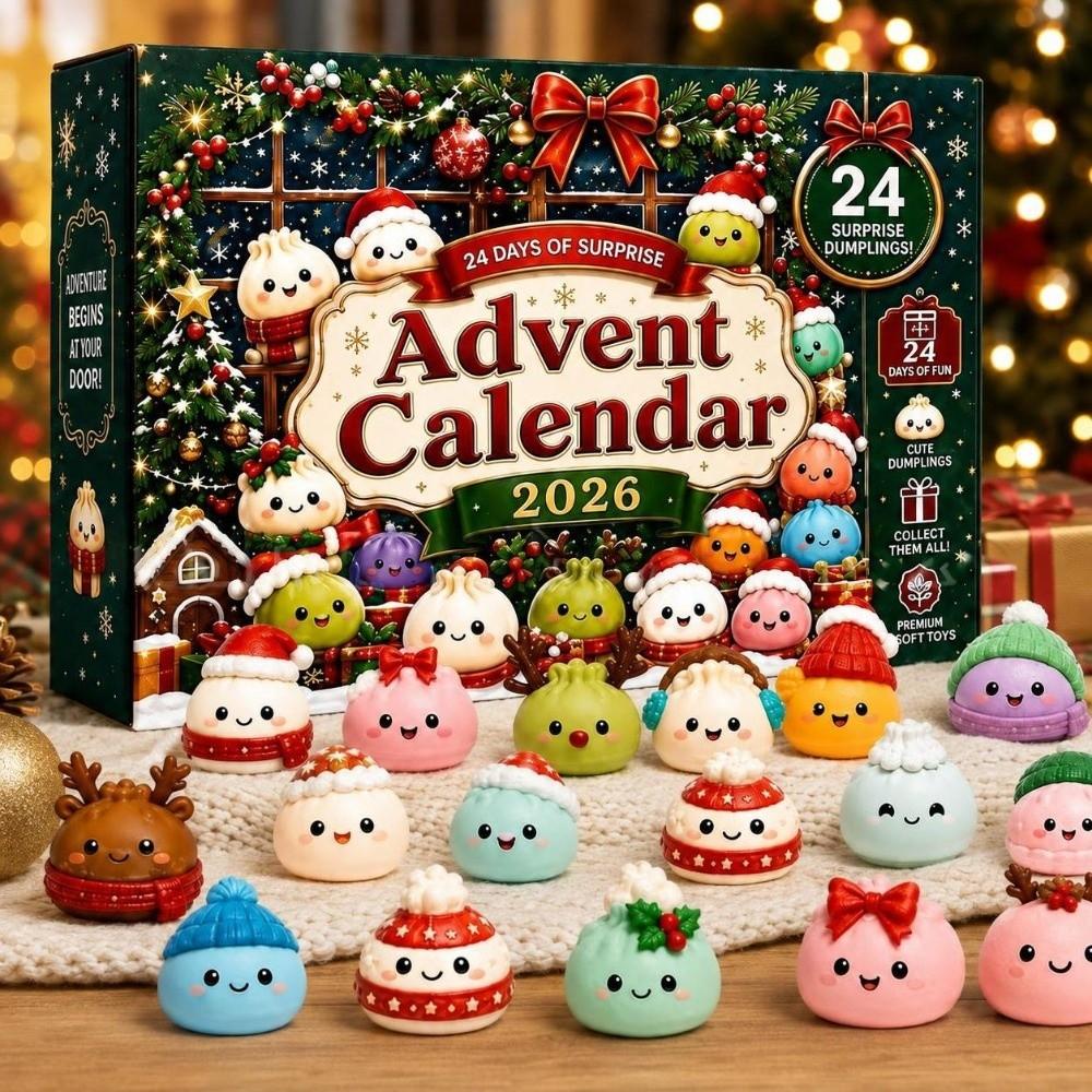 Soft Mystery Dumplings Toy Fidget Dumpling Dough Ball Blind Box  for Kids&Adults