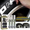 6pcs White Waterproof Cars Wheel Tire Oily Mark Pen Auto Rubber Tyre Paint Pen Cd Metal Permanent Paint Marker Graffiti Touch Up