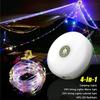 4-in-1 Camping Light LED Reel String Lights Outdoor USB Camping Lamp Recyclable LED Night Light For Garden Tent Room Decor