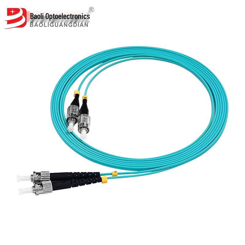 Low-Smoke Halogen-Free 10G Dual-Core LC-LC Fiber Optic Patch Cord-Pigtail