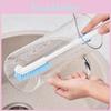 Cleaning Sink Kitchen Brush With Plastic Handle For Spaces Tight