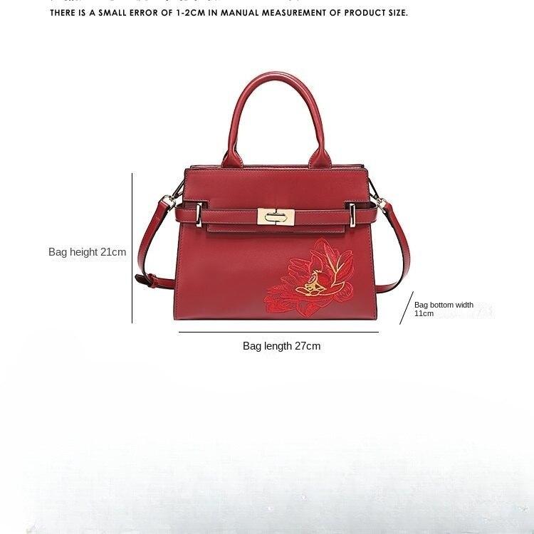 WDPOLO женская сумка, новинка 2023, модная атмосфера, свадебная сумка для матери среднего возраста, сумка через плечо с вышивкой, женская сумка 8099