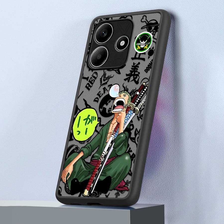 Чехол-накладка для телефона Funda Back для Xiaomi Redmi Note 14 14C A4 13 Pro Plus 9S 13C 10 11 12 Аниме One Piece